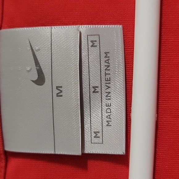 Nike Red and Black Athletic Tee Women's - Picture 6 of 7